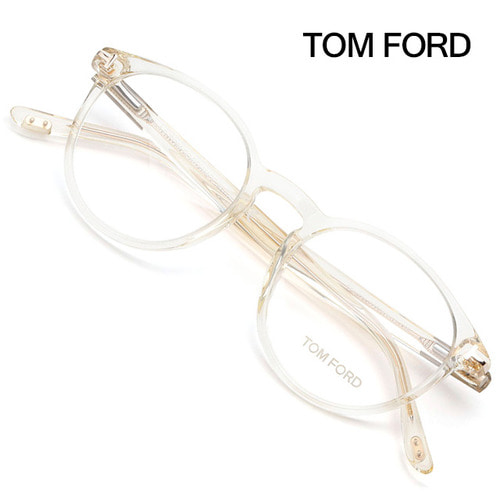 톰포드 명품 안경테 TF5524-039 뿔테 원형 투명