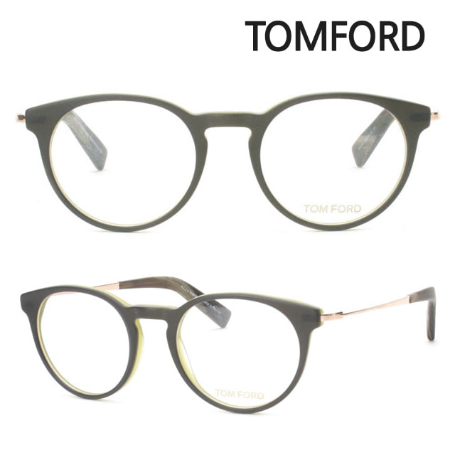 톰포드 명품 안경테 TF5383-098 동글이 뿔테