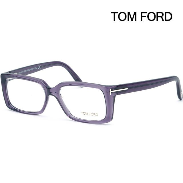 톰포드 안경테 TF5281 081 명품 뿔테 반투명 퍼플