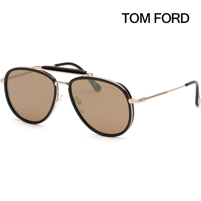 톰포드 선글라스 TF666 01G 보잉 명품 반미러 골드