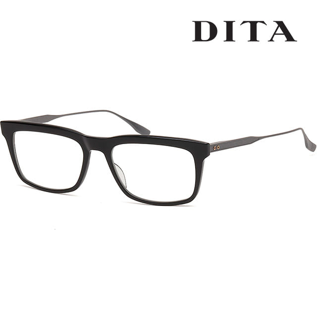 디타 안경테 DTX130 53 01 명품 뿔테 티타늄 블랙