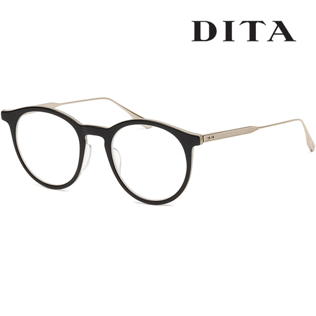 디타 안경테 DTX110 50 01A 명품 블랙 뿔테 티타늄