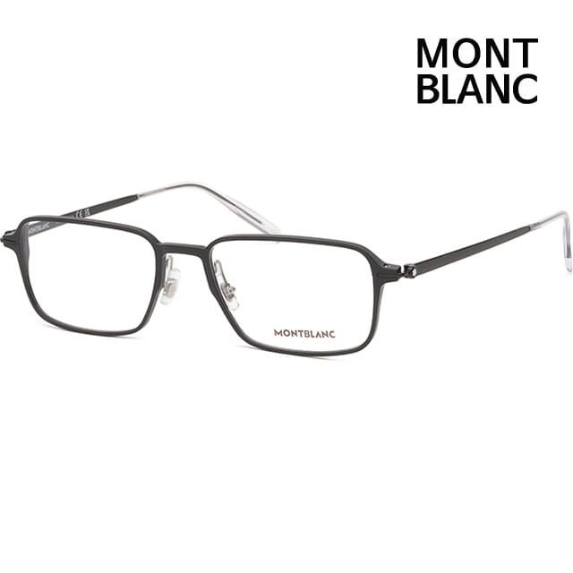 몽블랑 안경테 MB0194O 004 명품 사각 블랙 티타늄