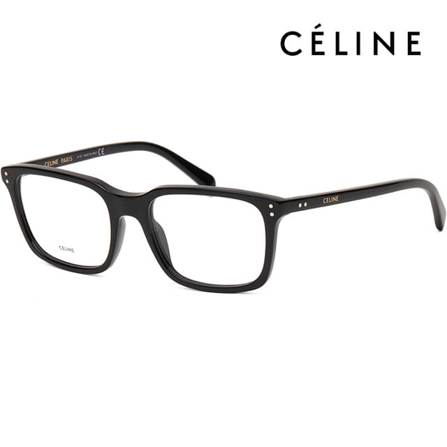 셀린느 안경테 CL50081I 001 명품 뿔테 사각 블랙